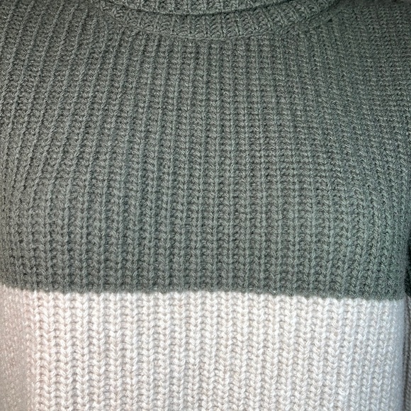 Celtic & Co. Sweater Colourblock Turtleneck Size L - Picture 6 of 13